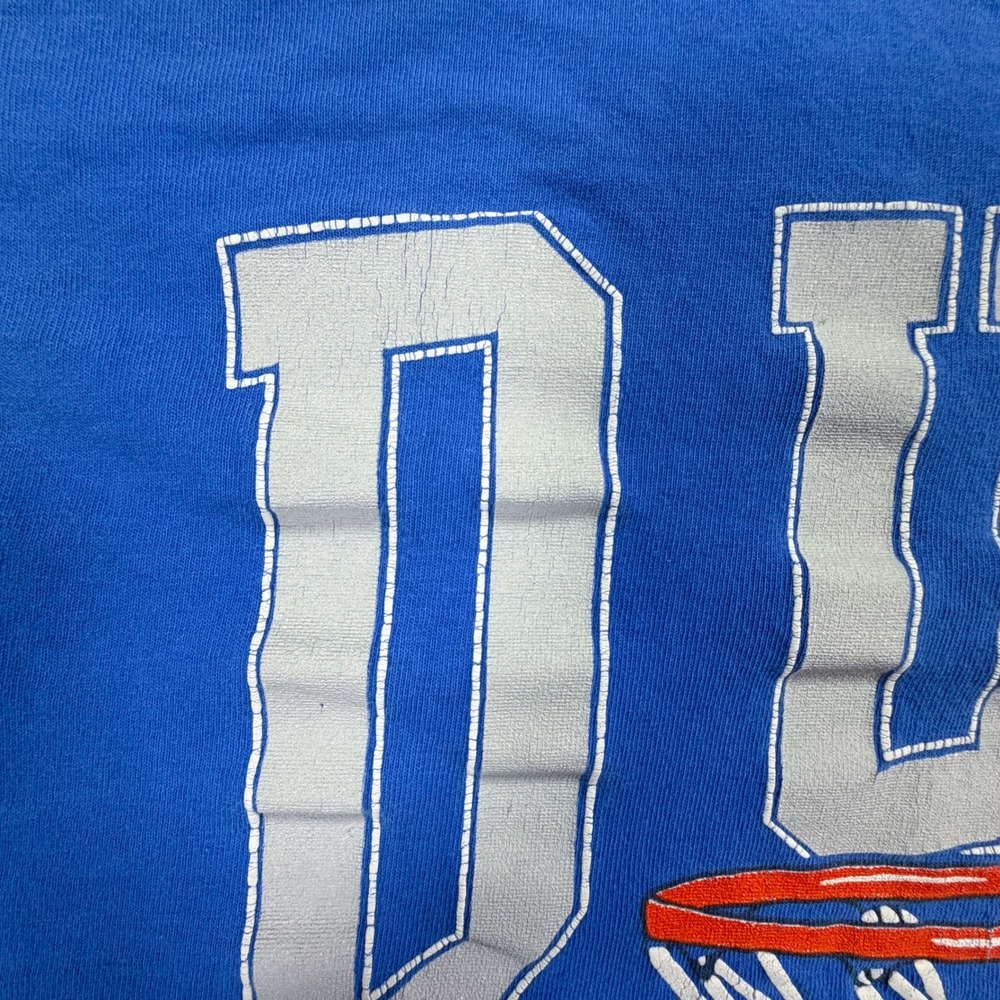 Galt Sand Mens T-Shirt Regular Blue Duke Basketball Vintage Made in USA L - Picture 4 of 9